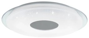 Έξυπνο Φωτιστικό Οροφής Πλαφονιέρα 4xLED 4,8W Χρώμιο 3CCT Dimmable Εφέ Lanciano-Z 900083 Eglo-900083-Χρώμιο 900083