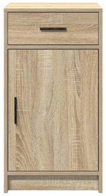 vidaXL Πλαϊνό γραφείο Sonoma Δρυς 40 x 40.5 x 75 εκ Επεξεργασμένο ξύλο