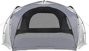 vidaXL Σκηνή Εκδηλώσεων Αδιάβροχη Λευκή και Γκρι