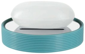 Σαπουνοθήκη Tube Ribbed 03213.001 Aqua Spirella Ceramic