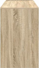 vidaXL Γραφείο Δρύς Sonoma 109 x 50 x 78 εκ Επεξεργασμένο ξύλο
