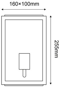 ΓΚΡΙ ΕΠΙΤΟΙΧΟ ΦΩΤΙΣΤΙΚΟ CELIA MINI 1XE27 IP44 ΜΕ ΔΙΑΦΑΝΟ ΓΥΑΛΙ - CELIAM1WG