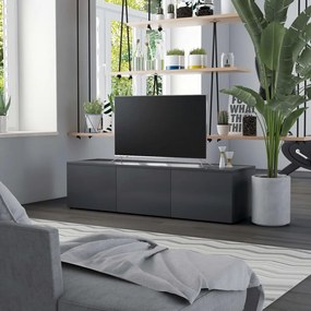 vidaXL Έπιπλο Τηλεόρασης Γκρι 120 x 34 x 30 εκ. από Επεξ. Ξύλο