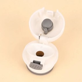 Φορητό παγούρι-θερμός με χειρολαβή - 1000ml - 123743 - Beige