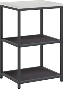 vidaXL Ράφι Κουζίνας HATTEM Μαύρο 60 x 50 x 92 εκ Ατσάλι