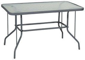 Τραπέζι 21089-120 120x70x70cm Grey