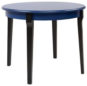 Τραπέζι Boston 277, Μαύρο, Μπλε, 76cm, 46 kg, Επιμήκυνση, Ινοσανίδες μέσης πυκνότητας, Ξύλο | Epipla1.gr
