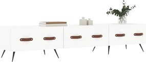 vidaXL Έπιπλο Τηλεόρασης Λευκό 150 x 36 x 30 εκ. Επεξεργασμένο Ξύλο