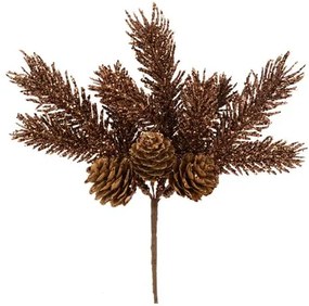 Beauty Home Κλαδί με σοκολά γκλίτερ 18 cm