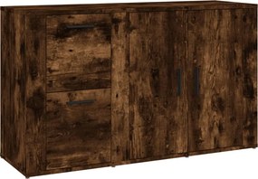 vidaXL Ντουλάπι Καπνιστή Δρυς 100x33x59,5 εκ. από Επεξεργασμένο Ξύλο
