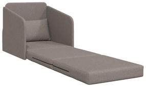 vidaXL Σαλονιού Καναπές Κρεβάτι 2-σε-1 Ταπάζ 65x80x83 εκ. Υφασμάτινος