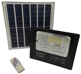 Προβολέας με ηλιακό πάνελ FOYU 60W FO-8860