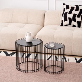 Τραπεζάκια σαλονιού Temporal Lite-Mauro