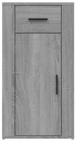 vidaXL Ντουλάπι Γραφείου Γκρι sonoma 40x49x75 εκ. Επεξεργ. Ξύλο