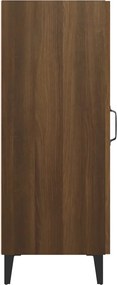 vidaXL Ντουλάπι Καφέ Δρυς 34,5 x 34 x 90 εκ. Επεξεργασμένο Ξύλο