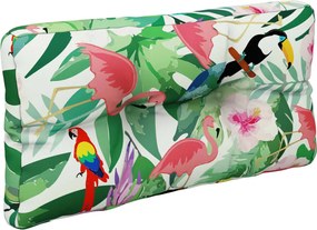 vidaXL Μαξιλάρι Παλέτας Πολύχρωμο 70 x 40 x 12 εκ. Υφασμάτινο