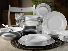 Dinner Set (24 Pieces) EKS24Y200 White