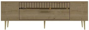 Έπιπλο Τηλεόρασης Dekolp 475OLV2988 150x29,6x48cm Oak-Gold