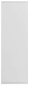 vidaXL Ραφιέρα / Βιβλιοθήκη Γυαλιστερό Λευκό 50x25x80 εκ. Επεξ. Ξύλο