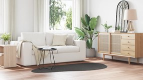 vidaXL Χαλί  "HUARTE" με κοντή πλέξη, μαλακό και πλενόμενο, ανθρακί 100x200 εκ.