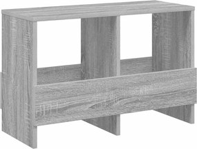 vidaXL Ράφι Περιοδικών Γκρίζο Σονομα 68,5 x 30 x 45 εκ.
