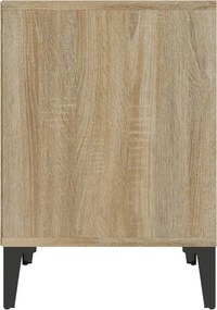 vidaXL Κομοδίνο Sonoma Δρυς 40x35x50 εκ.