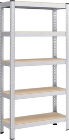 Μεταλλική Ραφιέρα Δαπέδου 5 Θέσεων (75x30x150) Songmics GLR030EZ01
