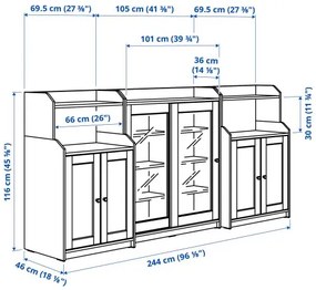 HAUGA σύνθεση αποθήκευσης 893.886.44