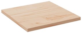 vidaXL Επιφάνεια Τραπεζιού Τετράγωνη 50x50x1,7 εκ. Μασίφ Ξύλο Πεύκου