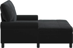 vidaXL Χαλάρωση Μαύρο Βελούδο 91 x 157 x 91 εκ.