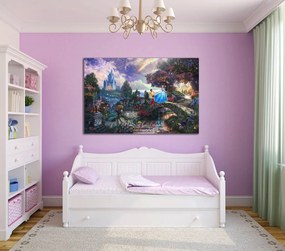 Παιδικός πίνακας σε καμβά Σταχτοπούτα KNV0165 30cm x 40cm
