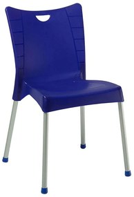 Καρέκλα Crafted 253-000038 50x55x83cm Blue-Grey
