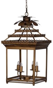 Artekko Πολυέλαιος μεταλλικός "Brass" Artekko 43946-DS