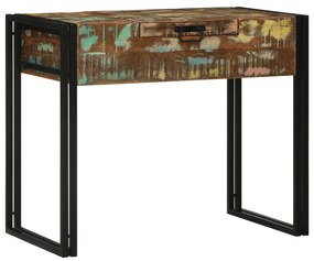 vidaXL Τραπέζι Μακιγιάζ 90x50x75 εκ Μασίφ Ξύλο Ανακυκλωμένο