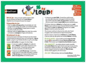 Παιχνίδι Mνήμης Nathan Au Loup