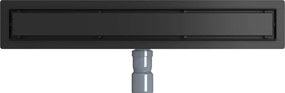 vidaXL Σιφόνι ντους 2-σε-1 με 360° σιφόνι Μαύρο 60 cm