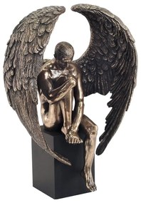 Αγαλματίδια και Signes Grimalt  Σχήμα Man Wings Pedestal
