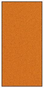 vidaXL Πατάκι πόρτας Πλυμένο Πορτοκαλί 120x250 εκ.