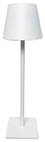 Επιτραπέζιο Επαναφορτιζόμενο Φωτιστικό 10x37cm Led 1,5w 3000K Step Dimmable σε Λευκό InLight 3056-White