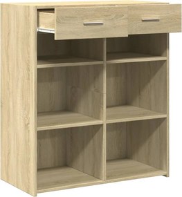 vidaXL Ντουλάπι Sonoma Δρυς 80x42,5x93 εκ. από Επεξεργασμένο Ξύλο