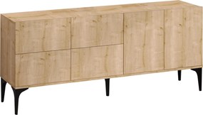 Κονσόλα Sapphire Δρυς FLATE 180x40x80