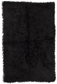 Χαλί (120x180) Βιοκαρπέτ Flokati 32 Black