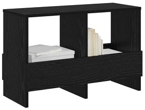 vidaXL Ράφι Περιοδικών Μαύρη Οξυά 68,5 x 30 x 45 εκ.