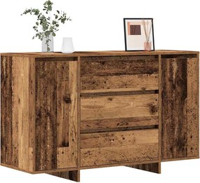 vidaXL Πλαϊνό γραφείο Παλιό ξύλο 120 x 41 x 75 εκ. Επεξεργασμένο ξύλο