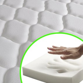 vidaXL Στρώμα Αφρού Μνήμης 200 x 120 x 17 εκ. μαλακό