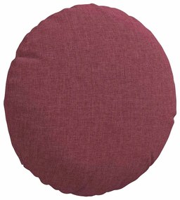 vidaXL Μαξιλάρια καθισμάτων 2 pcs Κόκκινο Ø30 x 13 εκ ύφασμα