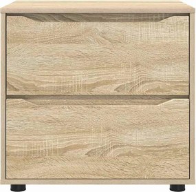 vidaXL Ντουλάπι αποθήκευσης Δρύς Sonoma 60 x 48 x 57 εκ