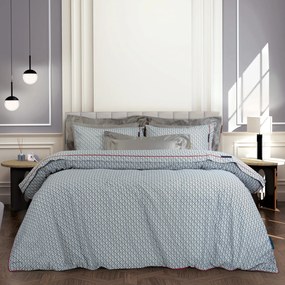 Σετ Σεντόνια Polycotton King 260x280εκ. Essential 2188 Γκρι Greenwich Polo Club