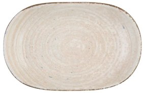 Πιατέλα Πορσελάνης Οβάλ Mocha 28εκ. Νo. 4504 - ID Fine