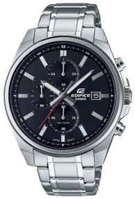Ανδρικά Ρολόγια Casio EFV-610D-1AVUEF Μαύρο Ασημί